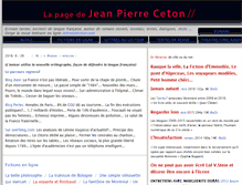 Tablet Screenshot of jeanpierreceton.com
